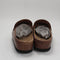 Womens BIRKENSTOCK Naples Wrapped Clogs Cognac Leather UK Size 5.5 EU39