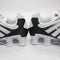 Nike Shox TL Trainers White Black Metallic Platinum UK Size 7.5