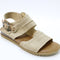 Odd sizes - Womens Blowfish Malibu Bliss Sandals Cashew Canvas UK Sizes Right 6/Left 5