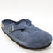 Womens BIRKENSTOCK Boston Clog Navy Tfb UK Size 7 EU40