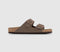 Mens BIRKENSTOCK Arizona Two Strap Sandals Mocca UK Size 9.5 EU44