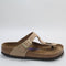 Womens BIRKENSTOCK Toe Thong Soft Footbed Sandals Sandcastle Nubuck UK Size 4.5 EU37
