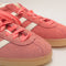 adidas Munchen Trainers Semi Flash Red Off White Gum UK Size 6
