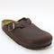 Womens BIRKENSTOCK Boston Clogs Waxy Leather UK Size 5 EU38