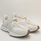 New Balance 327 Trainers Angora White Silver Moss UK Size 4