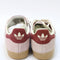 adidas Gazelle Trainers Clear Pink Noble Maroon Cream White UK Size 5