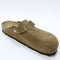 Womens BIRKENSTOCK Boston Clogs Dark Tea Suede UK Size 5.5 EU39