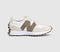 New Balance 327 Trainers Linen Sea Salt Mushroom UK Size 4