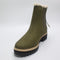 Womens TOMS Bennet Chelsea Faux Fur Lined Boots Olive UK Size 5