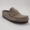 Womens BIRKENSTOCK Naples Wrapped EXQUISITE Clogs Suede Taupe UK Size 7 EU40