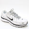 Nike P-6000 Trainers White Black Metallic Silver Black UK Size 5.5