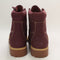 Womens Timberland Lyonsdale Boots Burgundy Nubuck UK Size 6