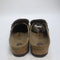 Womens BIRKENSTOCK Buckley Clogs Grey Taupe UK Size 5.5 EU39