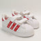 Kids adidas Superstar Led Lights Infant Trainers Black Bright Red White UK Size 7 infant