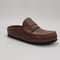 Womens BIRKENSTOCK Naples Wrapped Clogs Cognac Leather UK Size 5.5 EU39