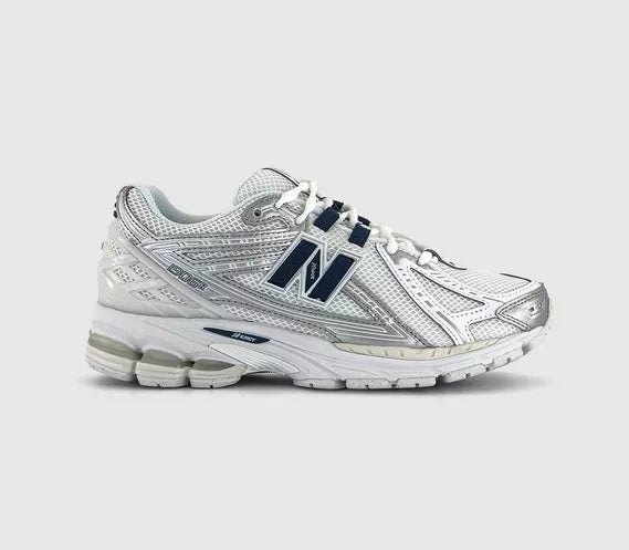 New Balance 1906 Trainers White White Silver Black UK Size 8