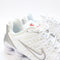 Nike Shox Tl White White Metallic Silver Max Orange Trainers UK Size 6.5