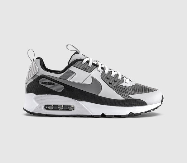 Nike Air Max 90 Trainers Drift Vast Grey Pencil Point White Black UK Size 10