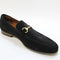 Mens OFFICE Miller Snaffle Loafers Black Suede UK Size 8