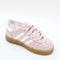 Kids adidas Handball Spezial Infant Trainers Clear Pink White Gum UK Size 6infant