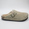 Mens BIRKENSTOCK Boston Shearling Clogs Taupe UK Size 9  EU43