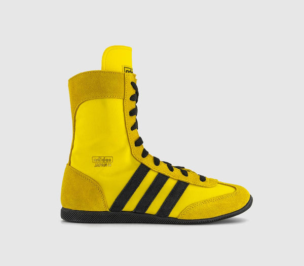 adidas W Japan Hi Trainers Yellow Black Gold Metallic UK Size 5.5