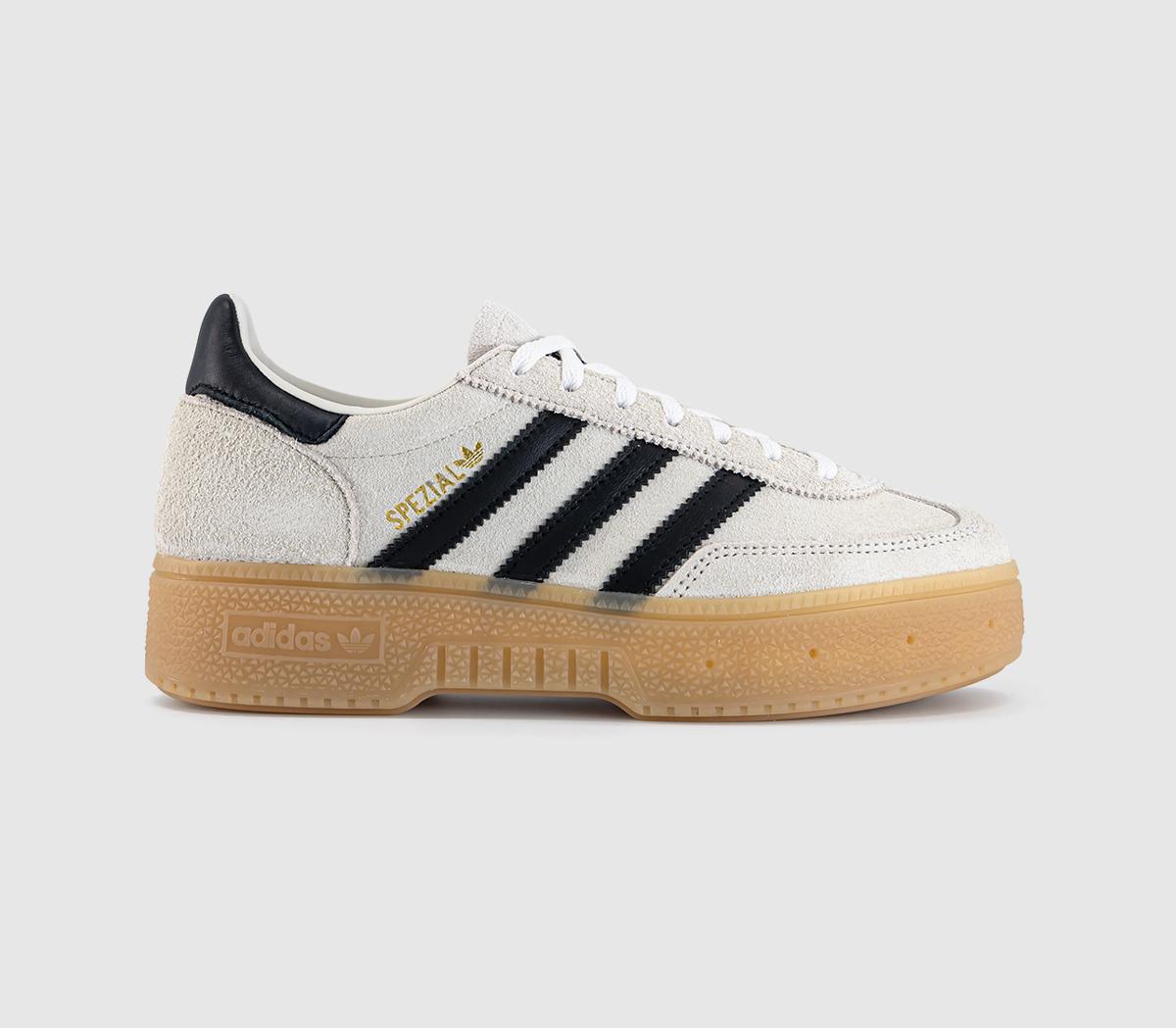 adidas Handball Spezial Bold Trainers White Off White Black UK Size 5.5