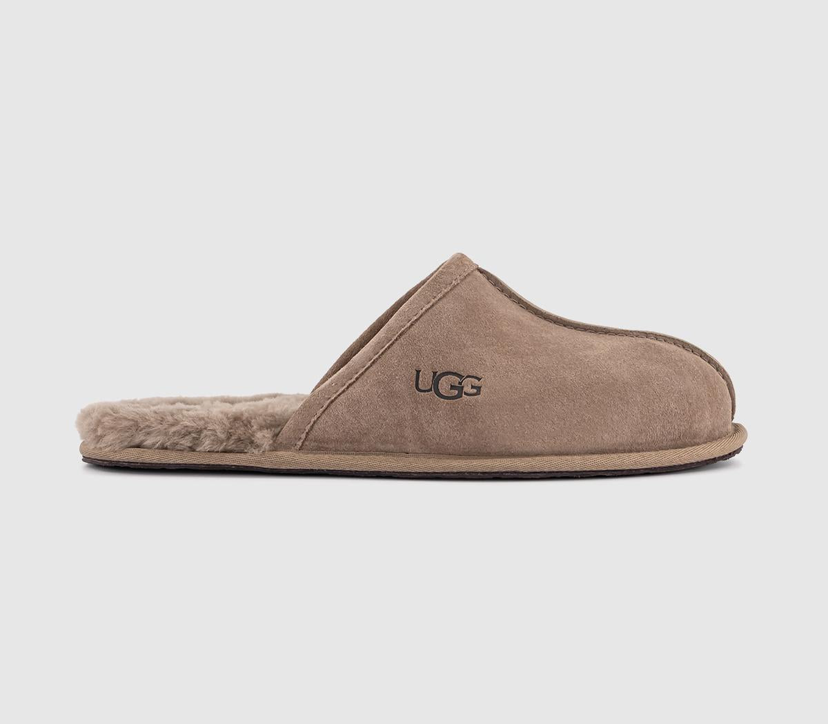 Mens UGG Scuff Slippers Caribou