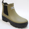 Womens Barbour Halton Chelsea Welly Boots Brown Military UK Size 5