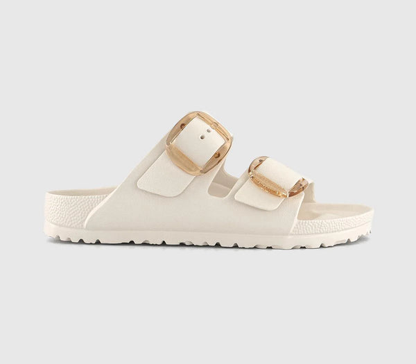Womens BIRKENSTOCK Arizona Big Buckle Sandals Eggshell Eva UK Size 5.5 EU39
