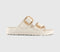 Womens BIRKENSTOCK Arizona Big Buckle Sandals Eggshell Eva UK Size 5.5 EU39