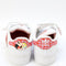Kids adidas Superstar Led Lights Infant Trainers Black Bright Red White UK Size 8infant