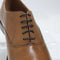 Mens OFFICE Malcolm Toe Cap Oxford Shoes Tan Leather UK Size 8