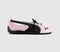 PUMA Ballet Nova Pumps Powder Pink Black UK Size 6.5