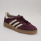 adidas Handball Spezial Trainers Maroon Cream White Gold Metallic UK Size 4.5