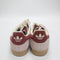 adidas Gazelle Trainers Clear Pink Noble Maroon Cream White UK Size 5