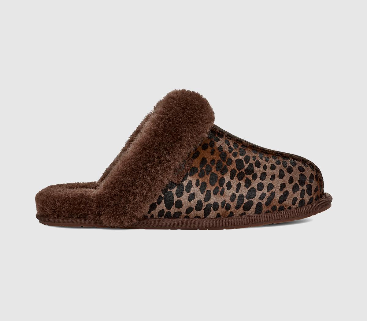 Womens UGG Scuffette Il Caspian Burnt Cedar UK Size 4
