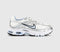Nike Air Max Moto 2k Trainers White Hydrogen Blue Metallic Silver UK Size 6
