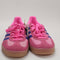 adidas Gazelle Indoor Trainers Lucid Pink Clear Pink Gum UK Size 4.5