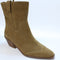 Womens OFFICE Atlanta Western Ankle Boots Tan Suede UK Size 6