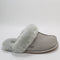 Womens UGG Scuffette II Metal Logo Slippers Seal Grey UK Size 6