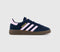 Kids adidas Handball Spezial Youth Trainers Night Indigo Orchid Fusion Gum UK Size 10 youth