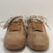OFFICE Talon Slim Sole Suede Runner Trainers Tan Suede UK Size 5