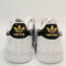 adidas Superstar II Trainers White Black Patent UK Size 5