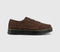 Mens Dr. Martens Brookline 6 Eye Shoes Dark Brown Bronx Suede UK Size 7
