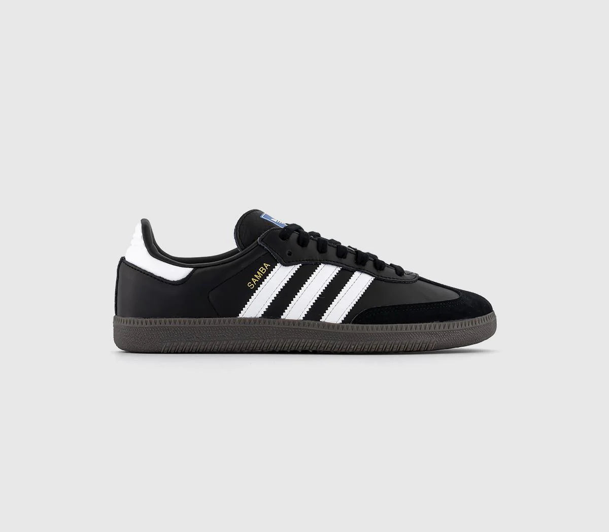 adidas Samba Og Black White Gum Trainers UK Size 7.5