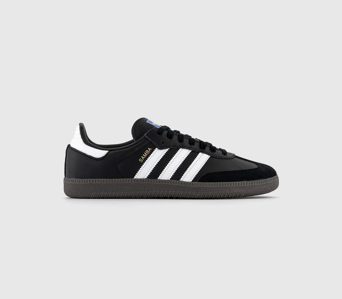 adidas Samba Og Black White Gum Trainers UK Size 7.5
