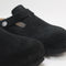 Womens BIRKENSTOCK Boston Clogs Black Suede UK Size 5.5 EU39