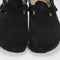 Womens BIRKENSTOCK Tokio Clogs Black Suede UK Size 5 EU38