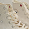 Converse All Star Hi Trainers Heart Vintage White Egret UK Size 5